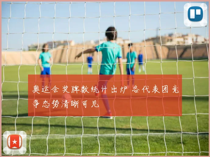 奥运会奖牌数统计出炉 各代表团竞争态势清晰可见