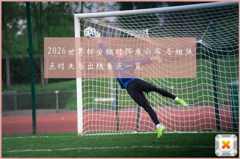 2026世界杯分组对阵表公布 各组焦点对决与出线看点一览
